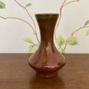 Vintage | Accents | Bar Harbor Pottery 5 Drip Glaze Vase | Poshmark